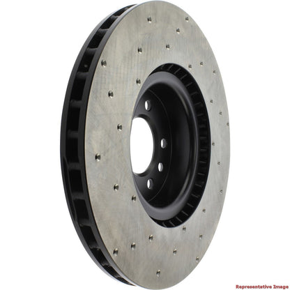 StopTech 2018 Land Rover Range Rover Cross Drilled Front Left Rotor 128.22032L