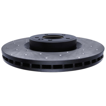 StopTech 2018 Land Rover Range Rover Cross Drilled Front Right Rotor 128.22032R