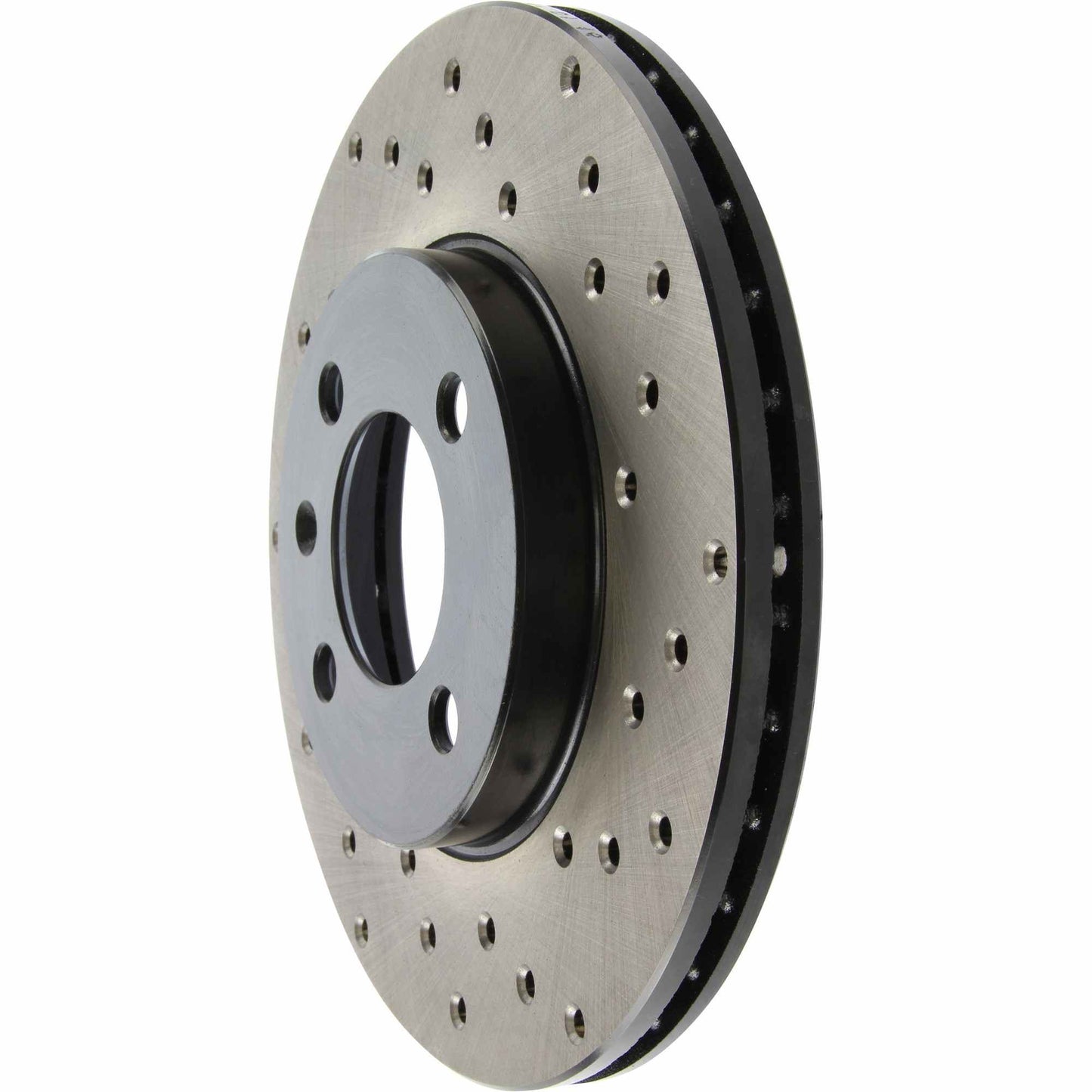 StopTech Sport Cryo Cross Drilled Brake Rotor; Rear Right