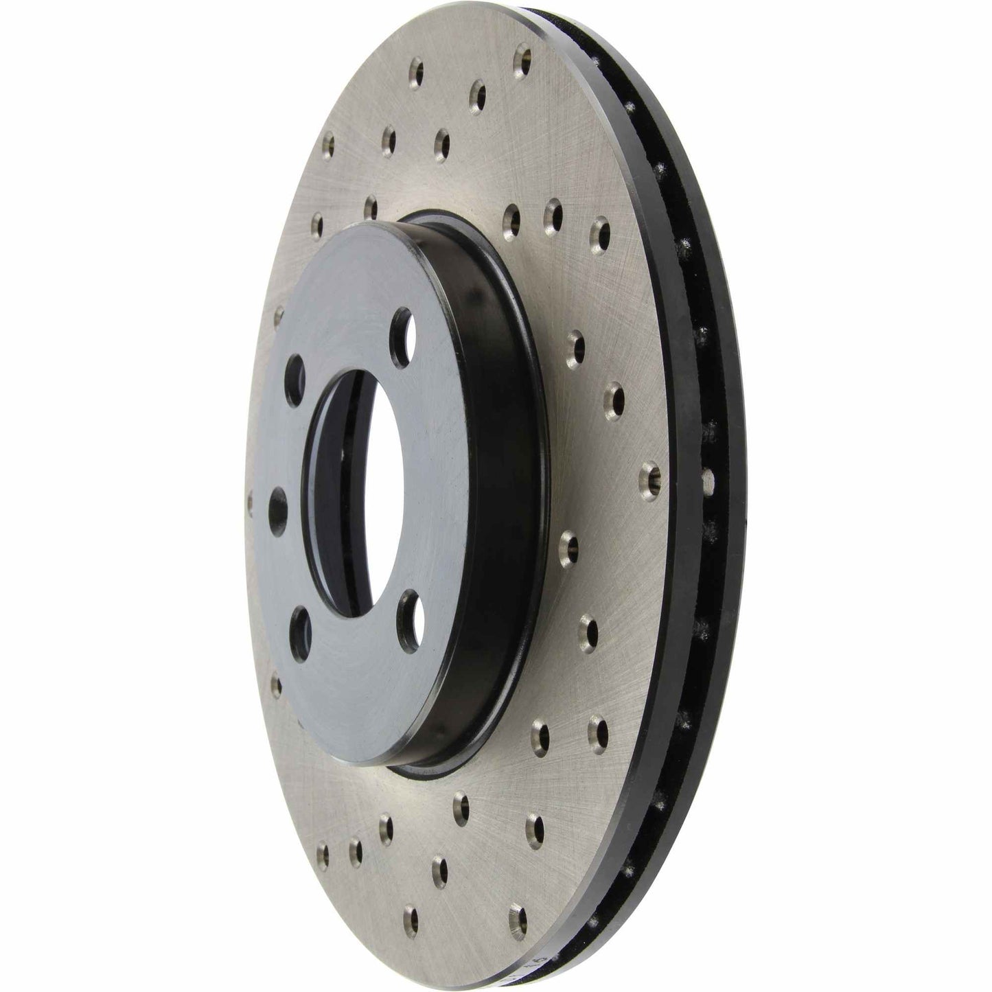 StopTech Sport Cryo Cross Drilled Brake Rotor; Rear Left