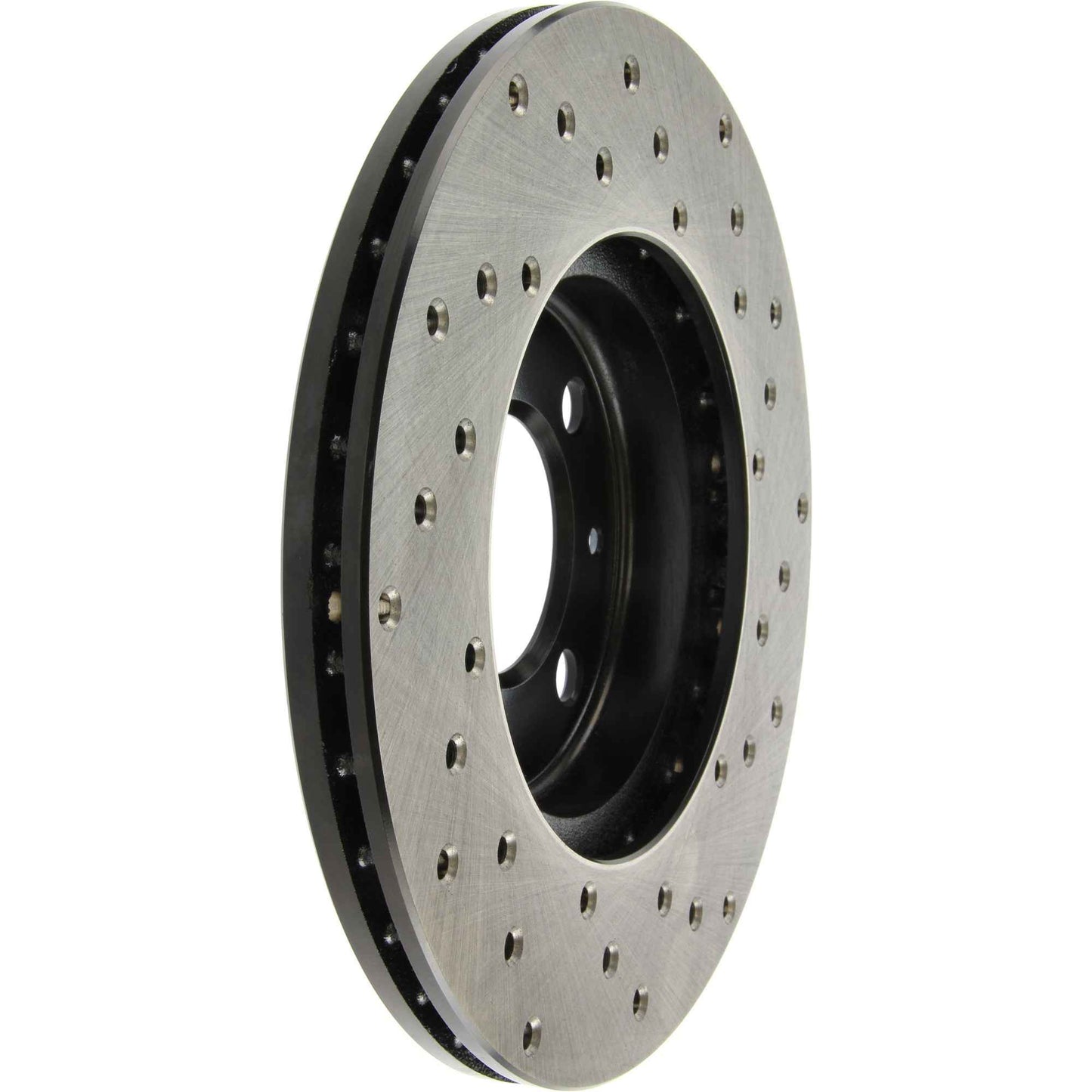 StopTech Sport Cryo Cross Drilled Brake Rotor; Rear Left
