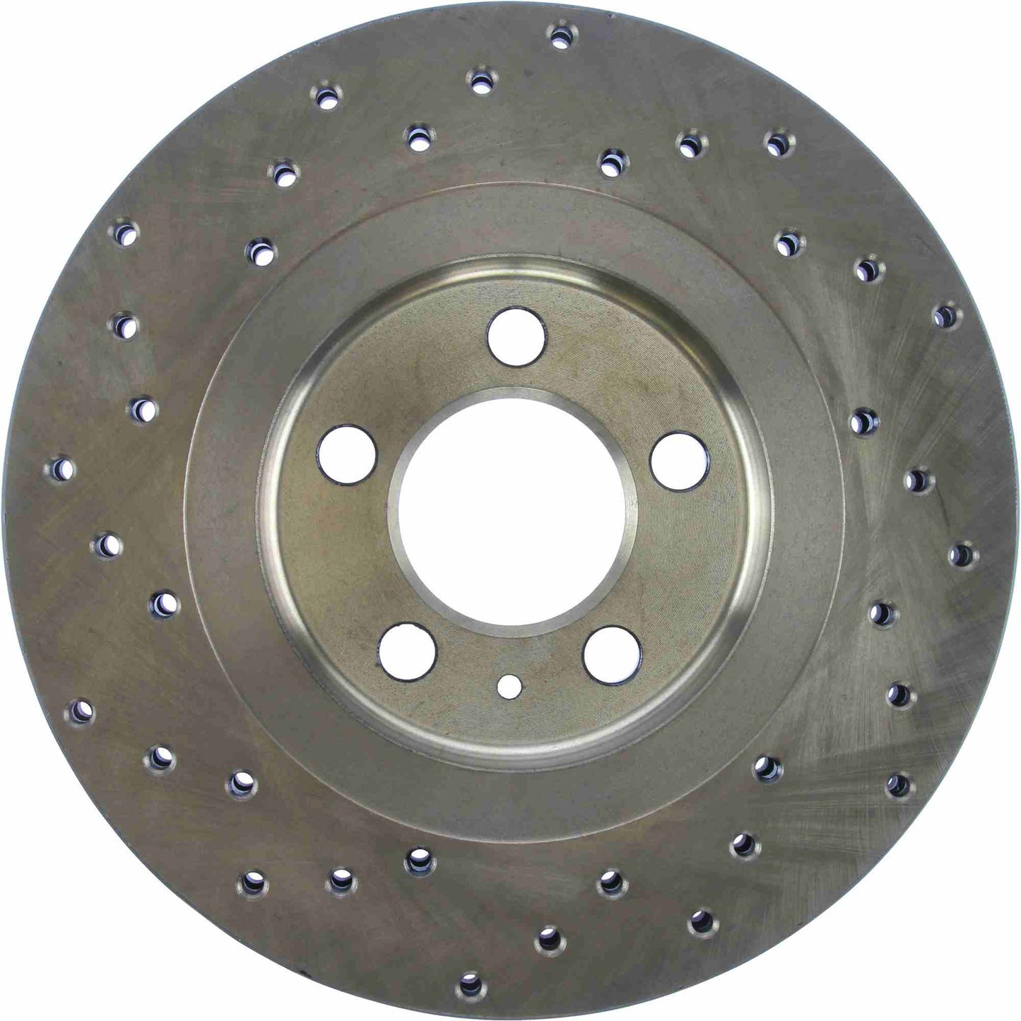 StopTech Sport Cryo Cross Drilled Brake Rotor; Front Right