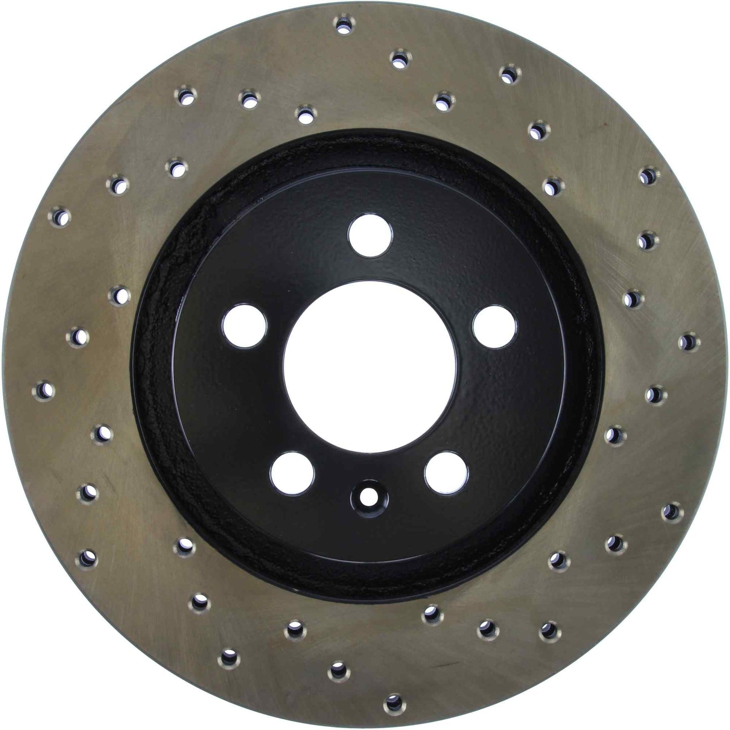 StopTech Sport Cryo Cross Drilled Brake Rotor; Front Right