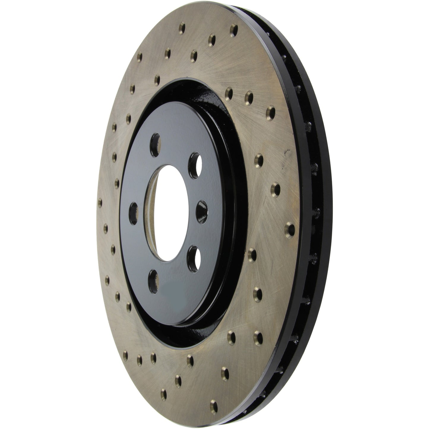 StopTech Sport Cryo Cross Drilled Brake Rotor; Front Left