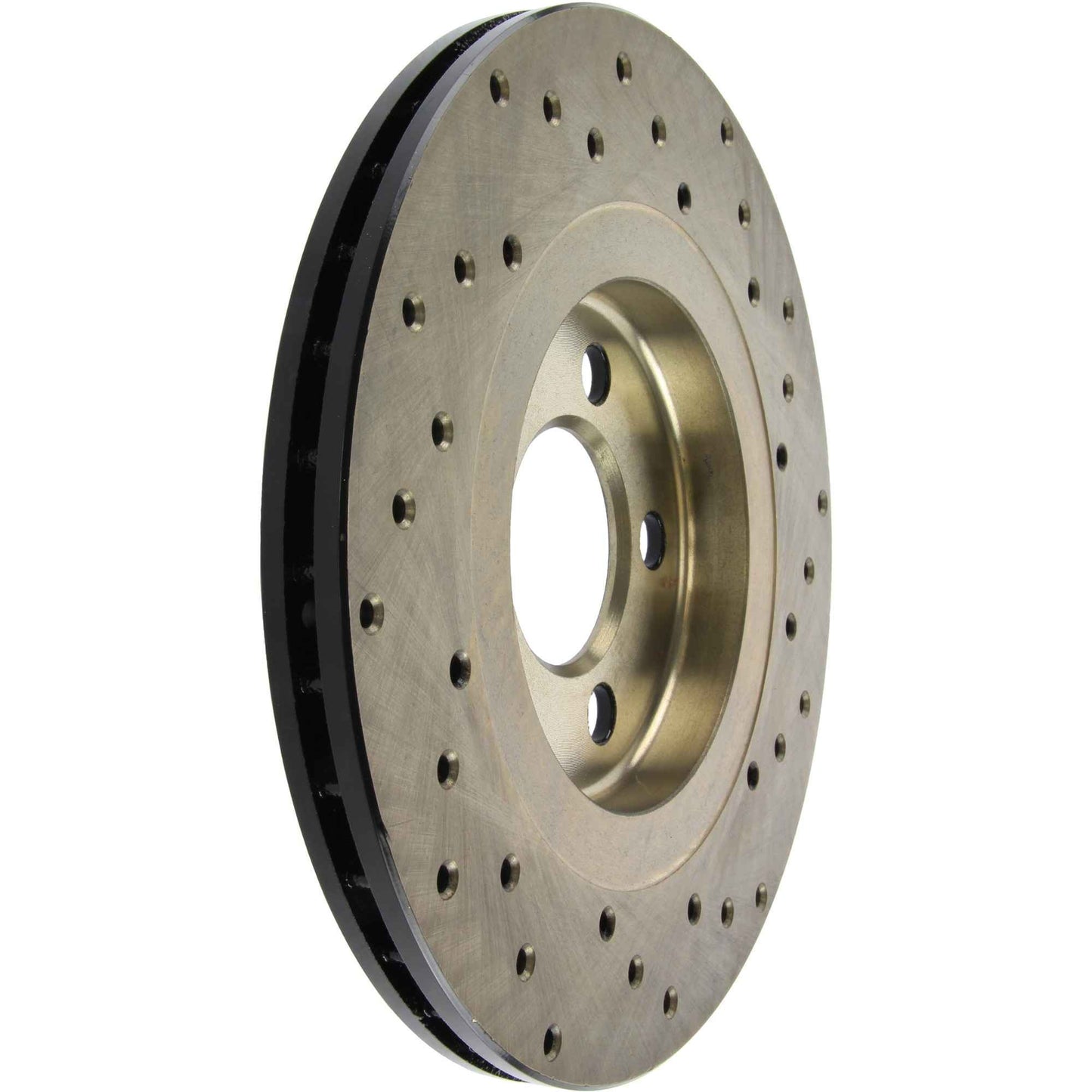 StopTech Sport Cryo Cross Drilled Brake Rotor; Front Left