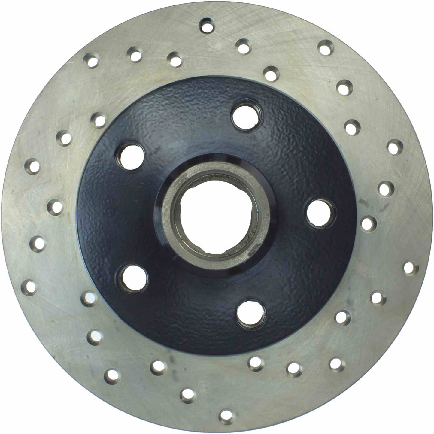 StopTech Sport Cryo Cross Drilled Brake Rotor; Front Right
