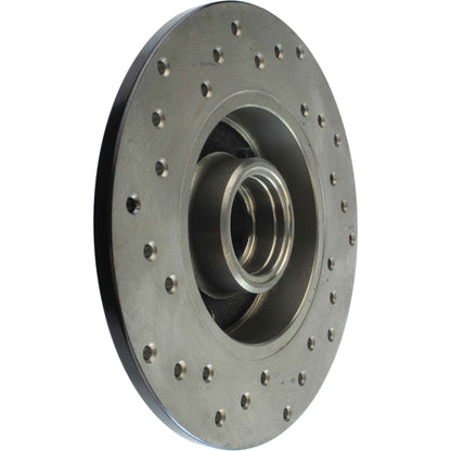 StopTech Sport Cryo Cross Drilled Brake Rotor; Front Right
