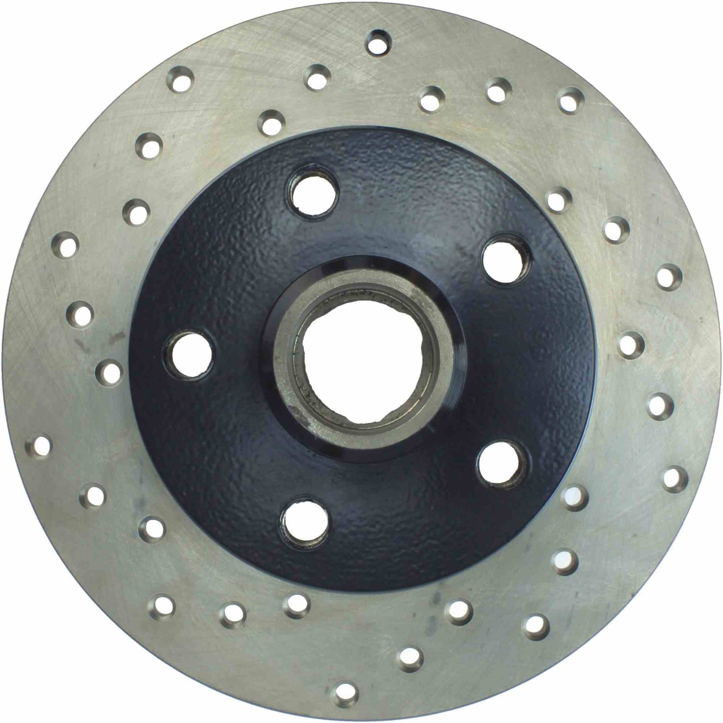StopTech Sport Cryo Cross Drilled Brake Rotor; Rear Left