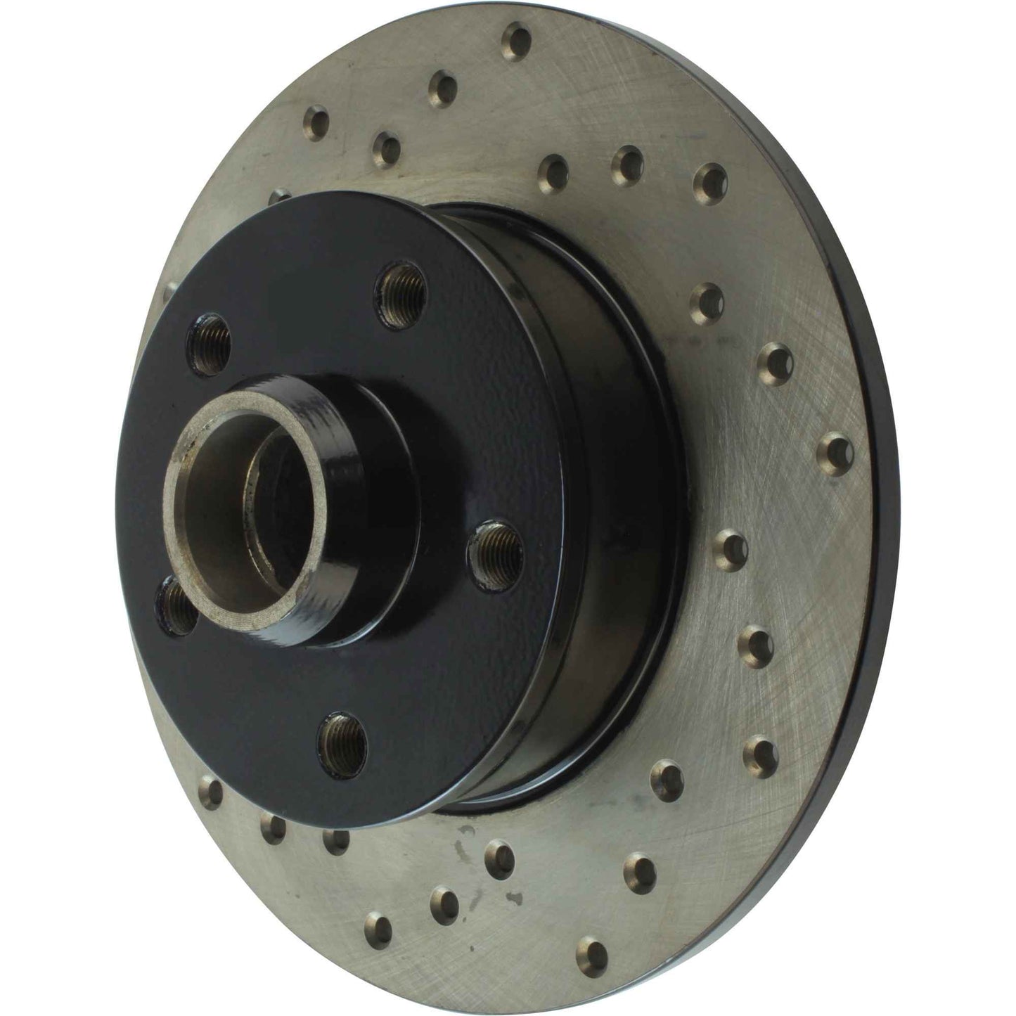 StopTech Sport Cryo Cross Drilled Brake Rotor; Rear Left