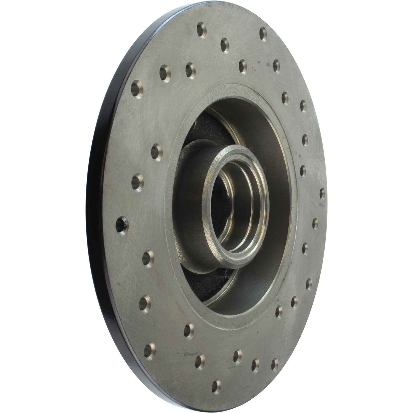 StopTech Sport Cryo Cross Drilled Brake Rotor; Rear Left