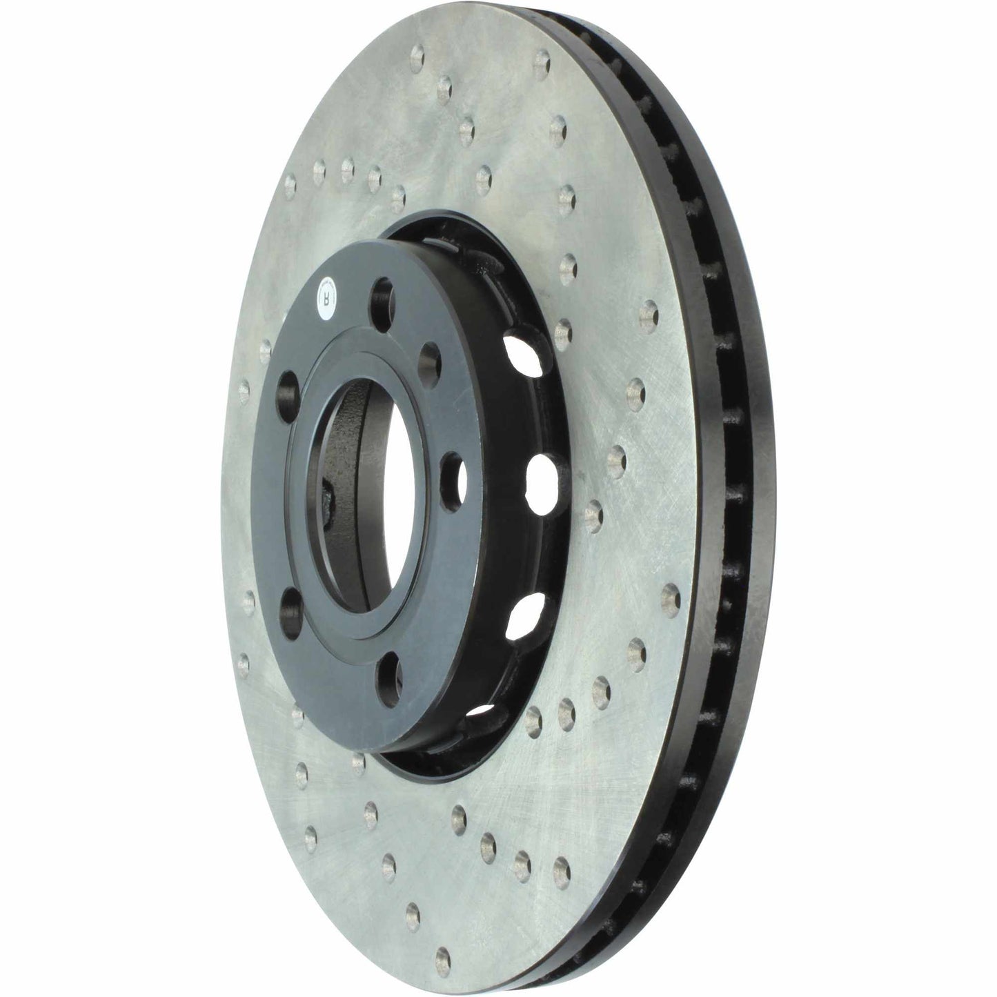 StopTech Sport Cryo Cross Drilled Brake Rotor; Front Right