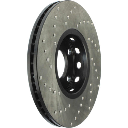 StopTech Sport Cross Drilled Brake Rotor Front Left 128.33039L