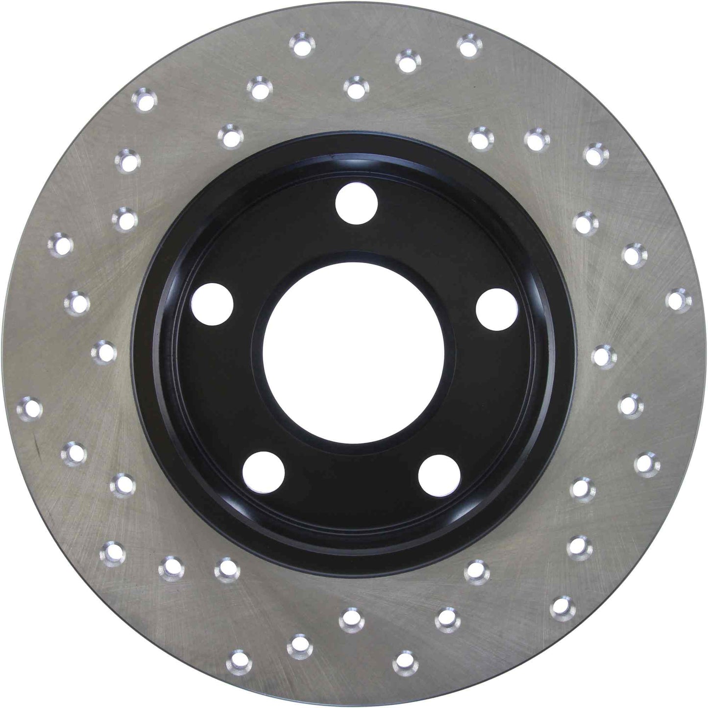 StopTech 96-01 Audi A4 Quattro / 12/98-05 VW Passat Left Rear Drilled Rotor 128.33047L