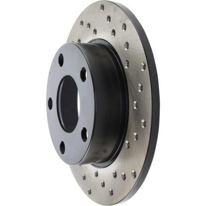 StopTech 96-01 Audi A4 Quattro / 12/98-05 VW Passat Left Rear Drilled Rotor 128.33047L
