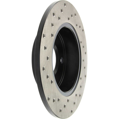 StopTech 96-01 Audi A4 Quattro / 12/98-05 VW Passat Left Rear Drilled Rotor 128.33047L