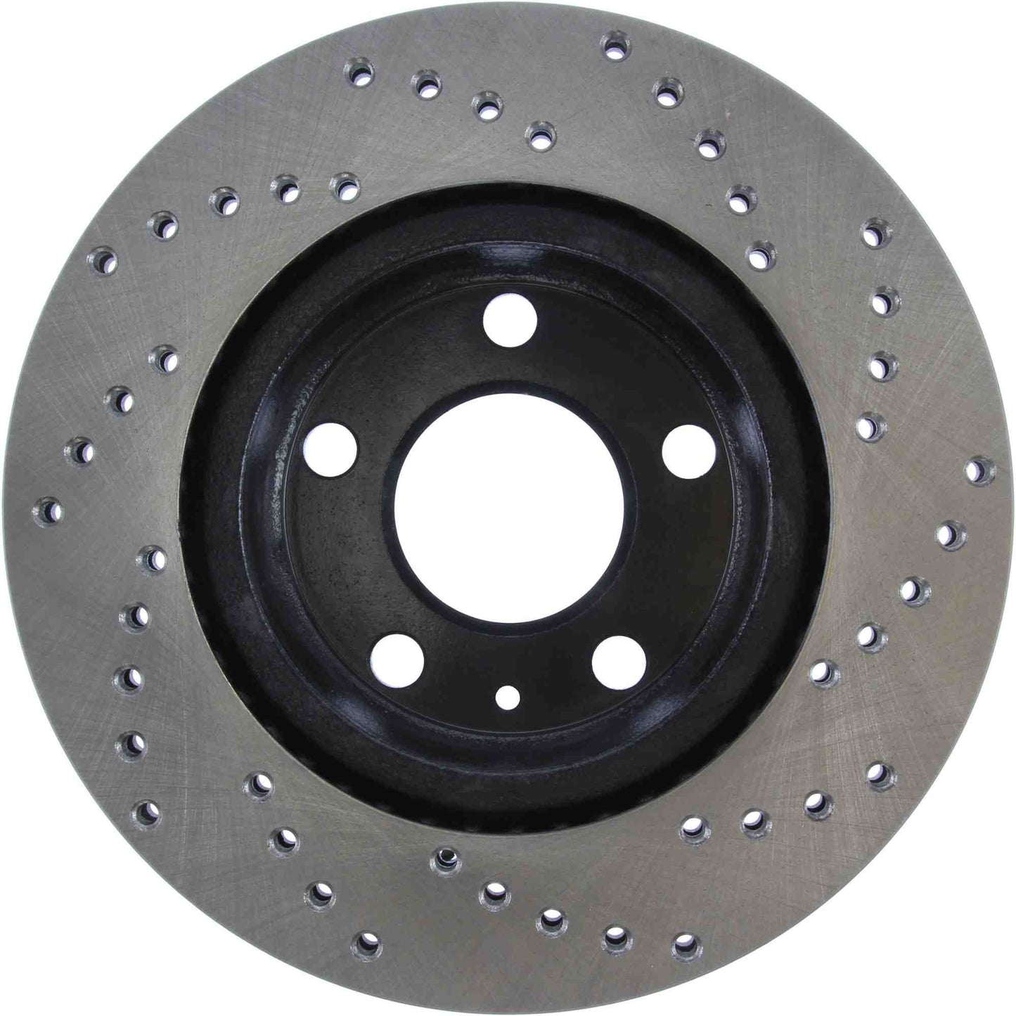 StopTech Sport Cryo Cross Drilled Brake Rotor; Rear Left