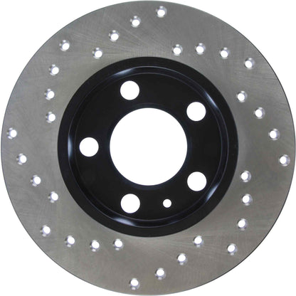 StopTech 98-11 Volkswagen Beetle Cryo Sport Drilled Left Rear Rotor 128.33057CL