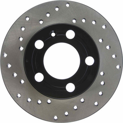 StopTech 98-11 Volkswagen Beetle Cryo Sport Drilled Right Rear Rotor 128.33057CR