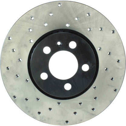 StopTech 6/99-08 VW Beetle/03-10 Beetle Conertible/12/98-06 Golf GTI Right Front Cryo Drilled Rotor 128.33059CR