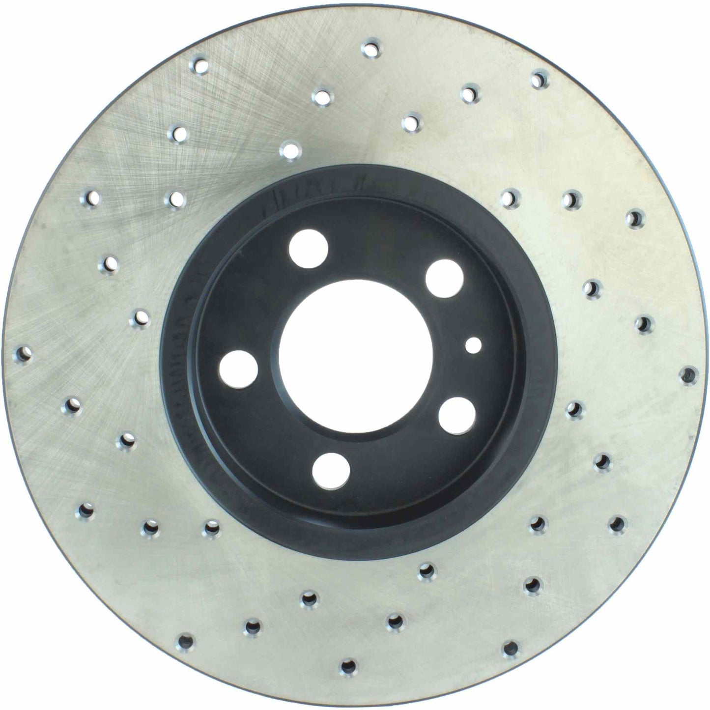 StopTech Sport Cryo Cross Drilled Brake Rotor; Front Right
