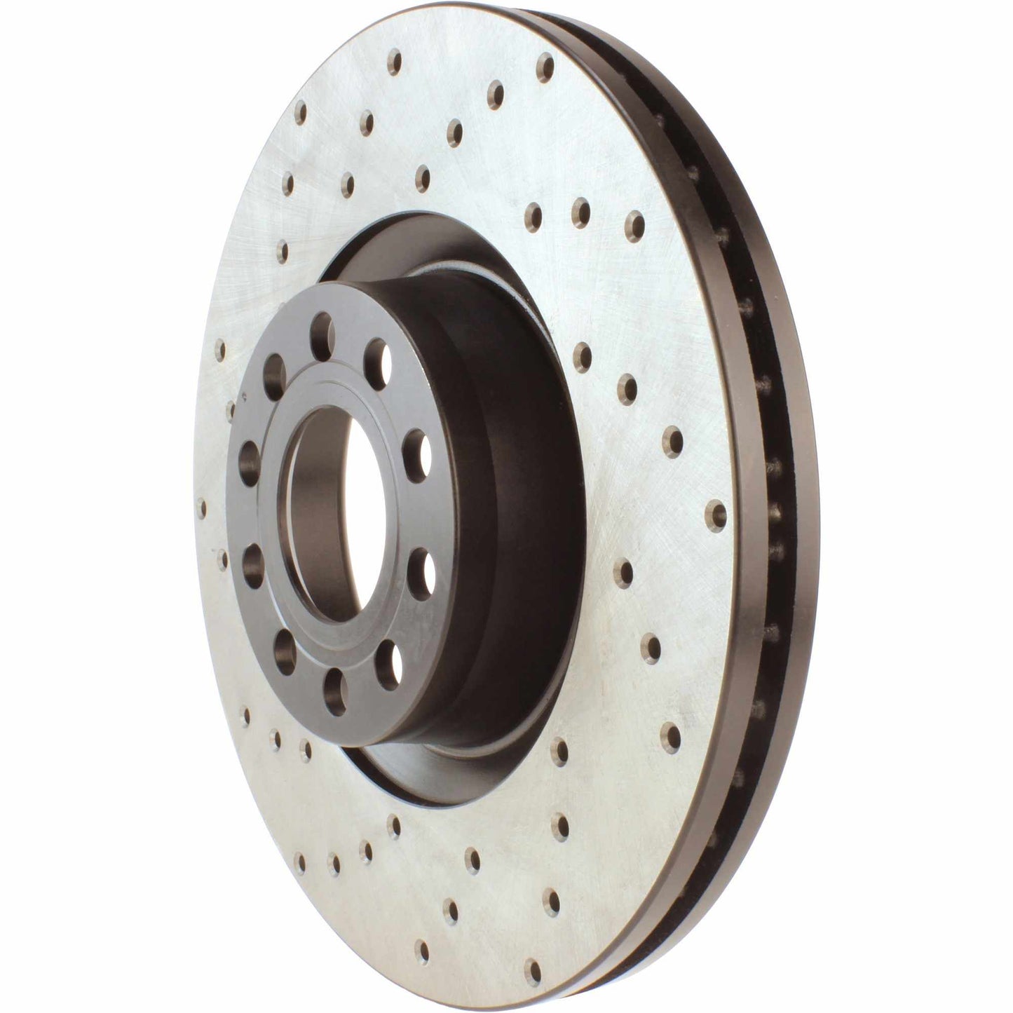 StopTech Sport Cryo Cross Drilled Brake Rotor; Front Left
