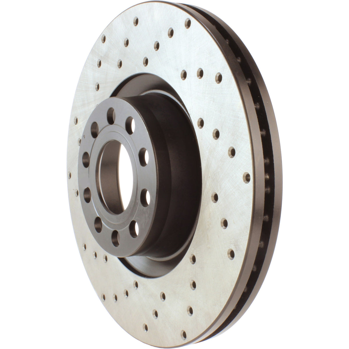 StopTech Sport Cryo Cross Drilled Brake Rotor; Front Left