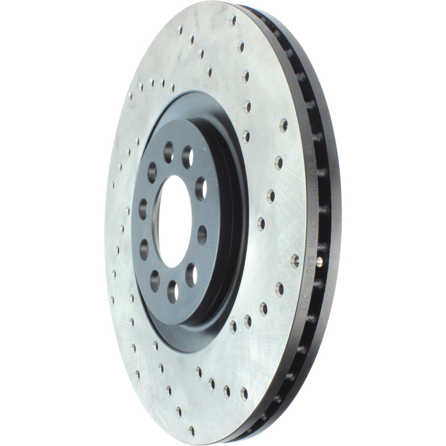 StopTech Sport Cryo Cross Drilled Brake Rotor; Front Right