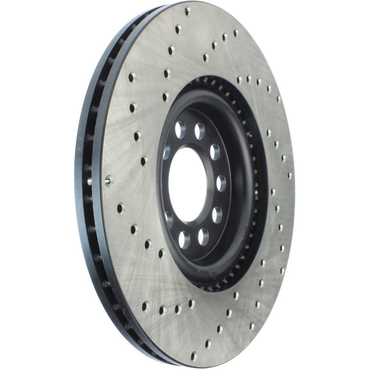 StopTech Sport Cryo Cross Drilled Brake Rotor; Front Right