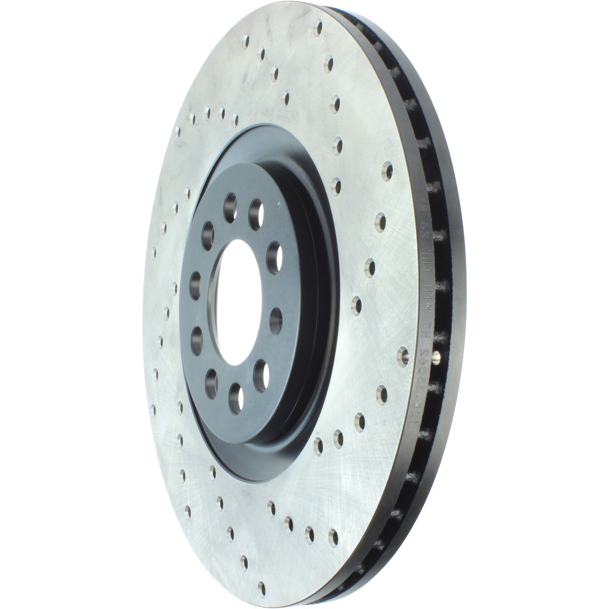 StopTech Sport Cryo Cross Drilled Brake Rotor; Rear Left