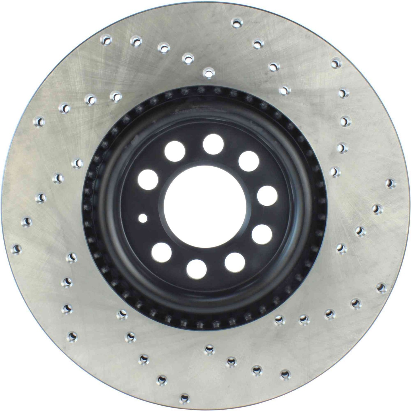 StopTech Sport Cryo Cross Drilled Brake Rotor; Front Left