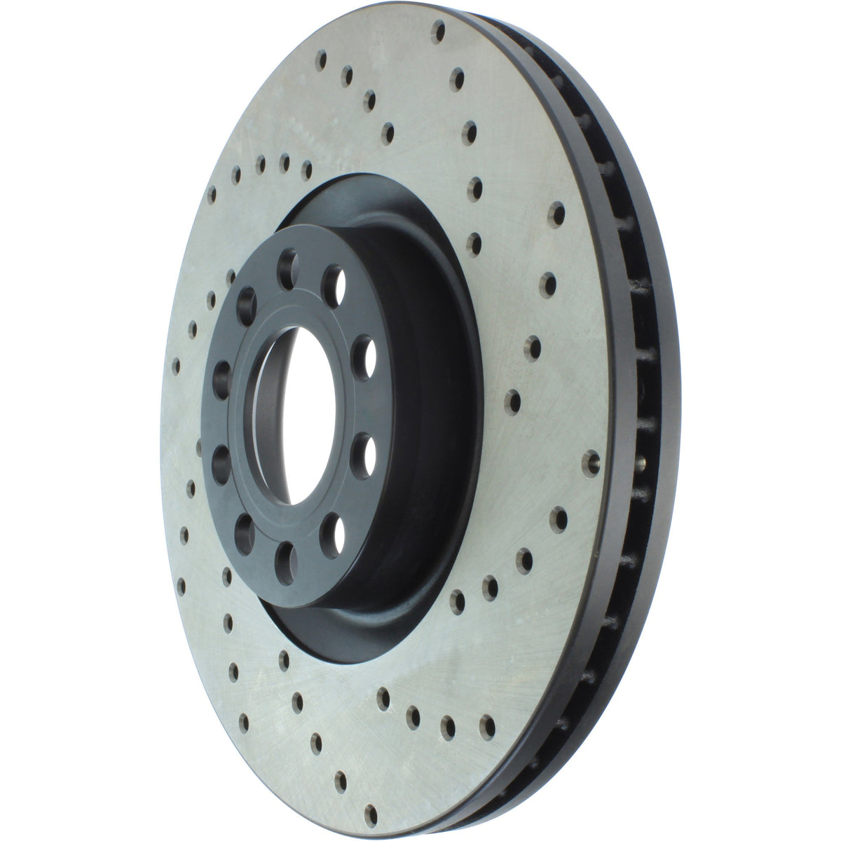 StopTech Sport Cryo Cross Drilled Brake Rotor; Front Right