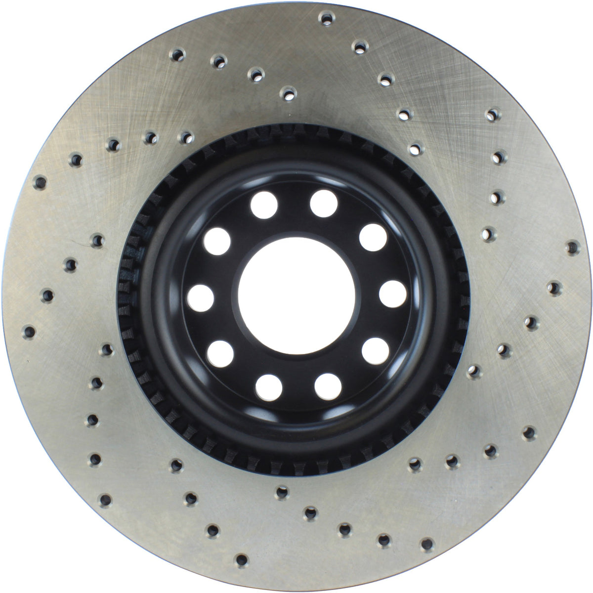 StopTech Sport Cryo Cross Drilled Brake Rotor; Rear Left