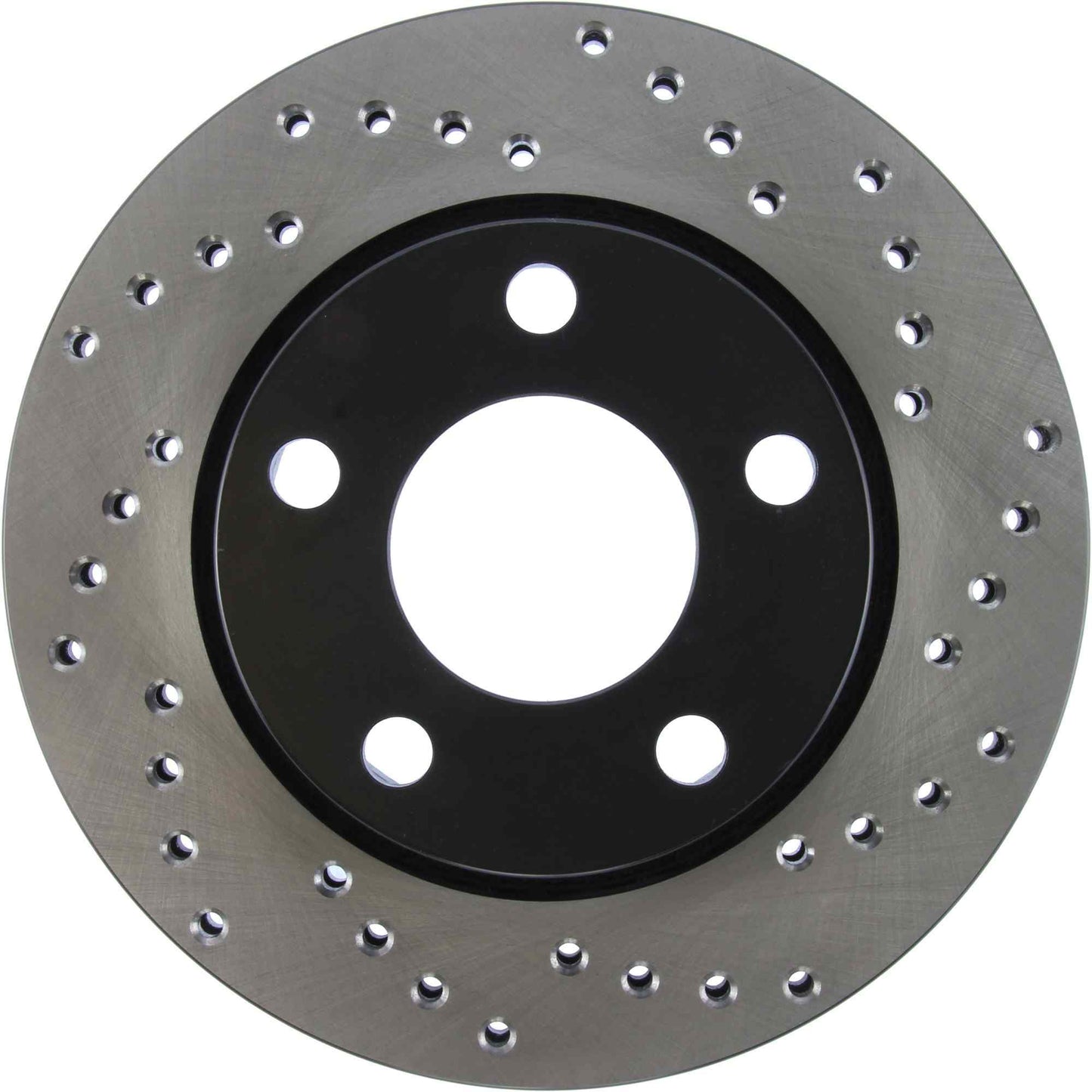 StopTech 2/99-02 Audi S4 Drilled Left Rear Rotor 128.33067L