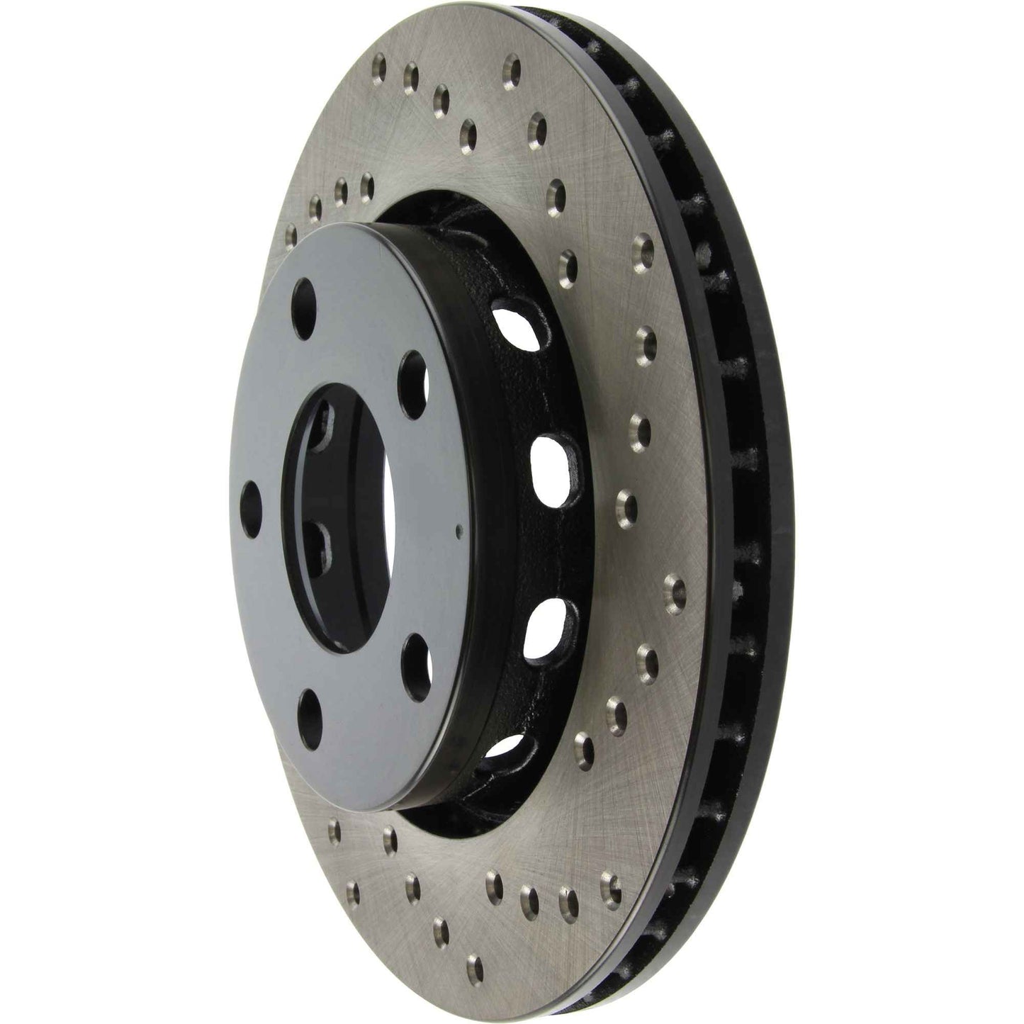StopTech 2/99-02 Audi S4 Drilled Left Rear Rotor 128.33067L