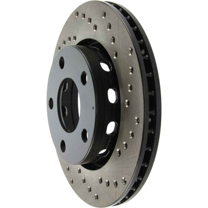 StopTech 2/99-02 Audi S4 Drilled Left Rear Rotor 128.33067L