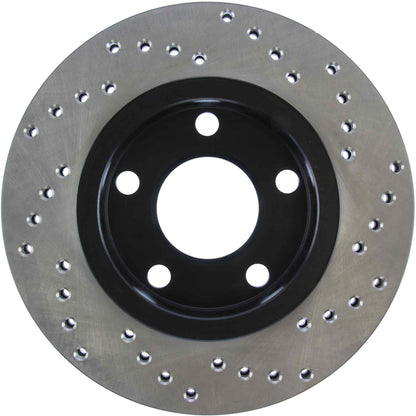 StopTech 2/99-02 Audi S4 Drilled Right Rear Rotor 128.33067R