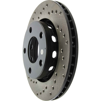 StopTech 2/99-02 Audi S4 Drilled Right Rear Rotor 128.33067R