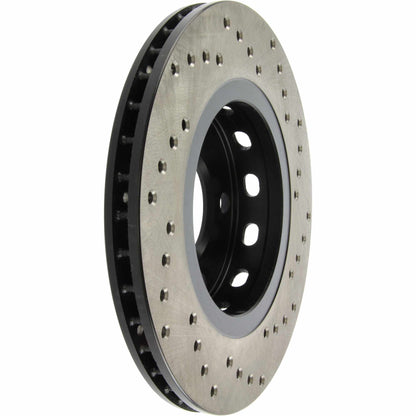 StopTech 2/99-02 Audi S4 Drilled Right Rear Rotor 128.33067R