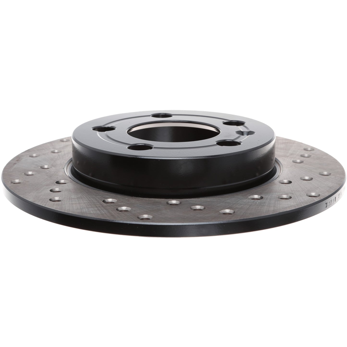 StopTech Sport Cryo Cross Drilled Brake Rotor; Rear Right