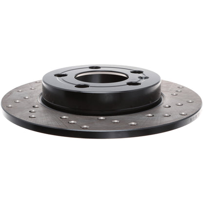 StopTech Sport Cryo Cross Drilled Brake Rotor; Rear Right