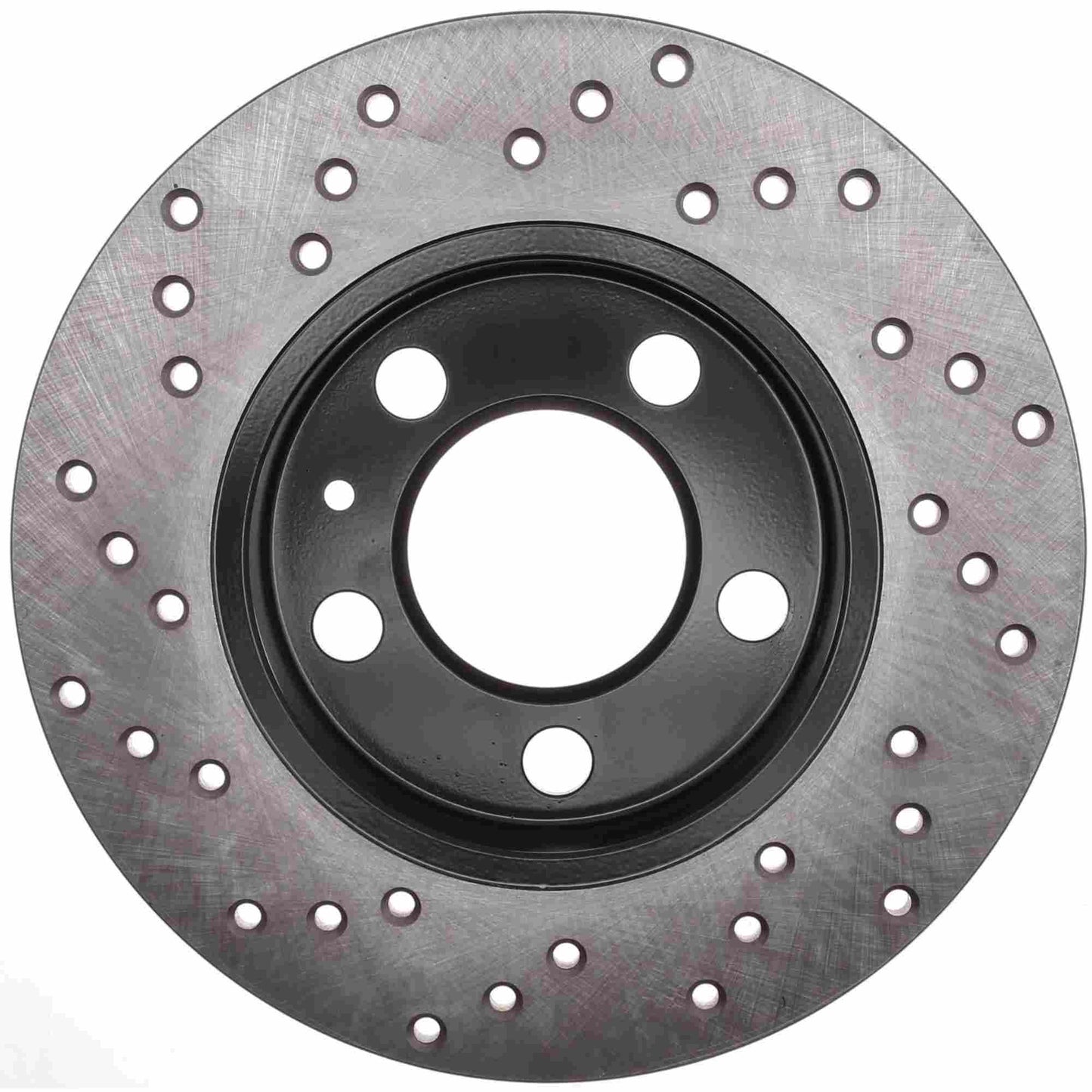 StopTech Sport Cryo Cross Drilled Brake Rotor; Rear Right