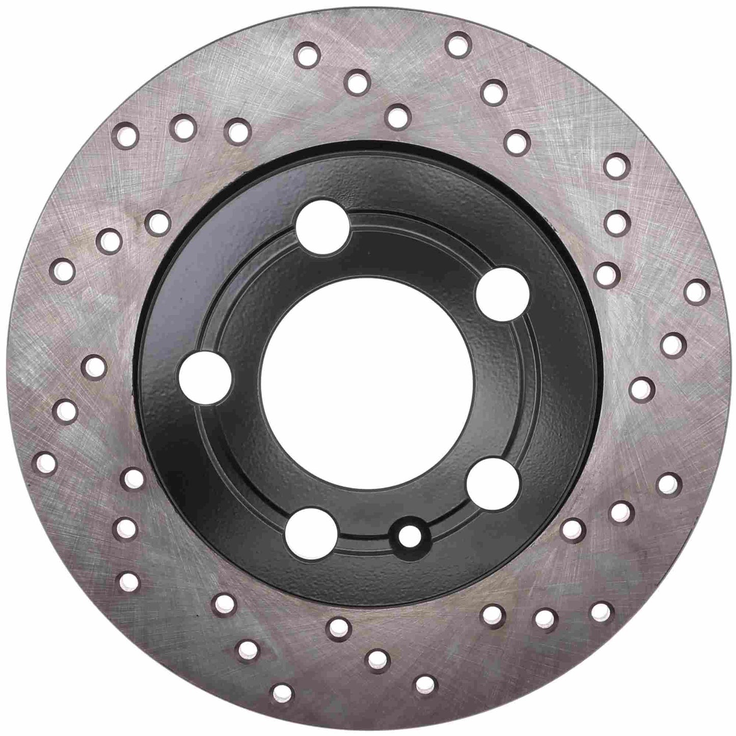 StopTech Sport Cryo Cross Drilled Brake Rotor; Rear Right