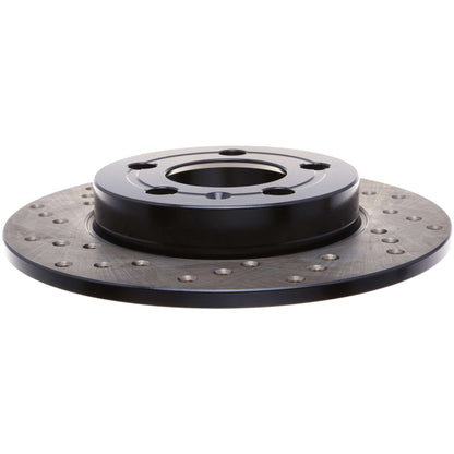 StopTech Sport Cryo Cross Drilled Brake Rotor; Front Left