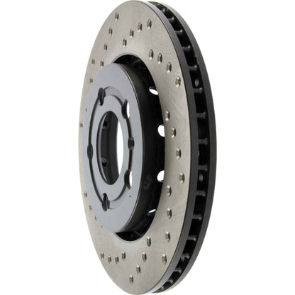 StopTech 03-06 VW Golf GTi (vented rear discs) Drilled Right Rear CRYO Rotor 128.33069CR