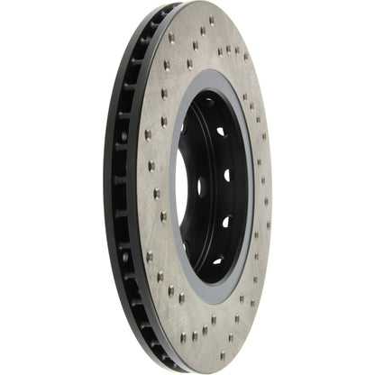 StopTech Sport Cryo Cross Drilled Brake Rotor; Front Right