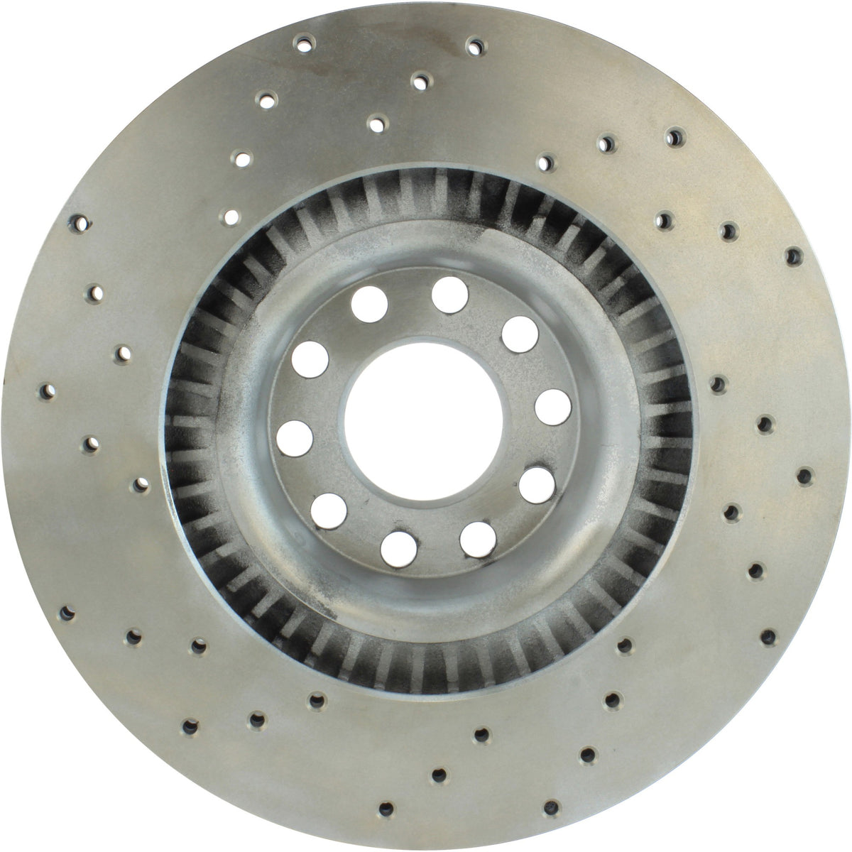 StopTech Sport Cryo Cross Drilled Brake Rotor; Rear Right