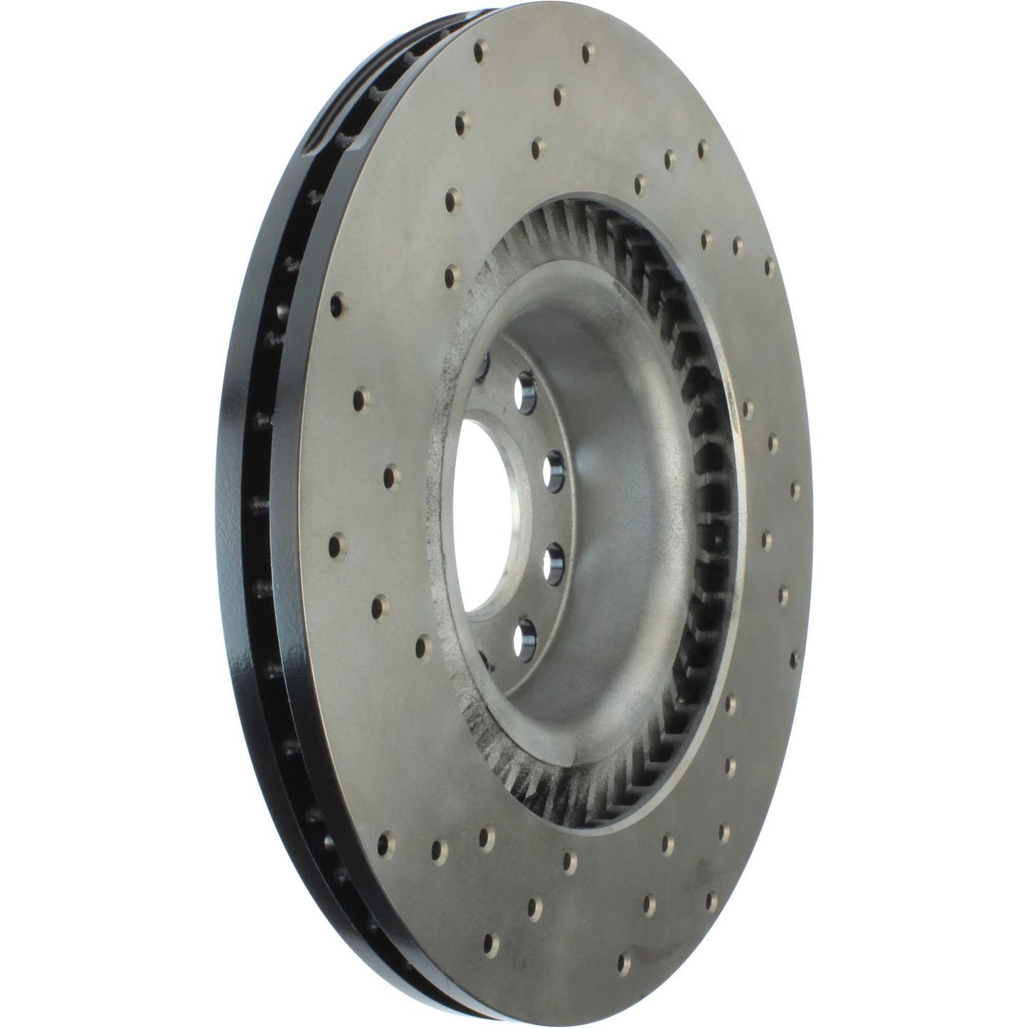 StopTech Sport Cryo Cross Drilled Brake Rotor; Rear Right