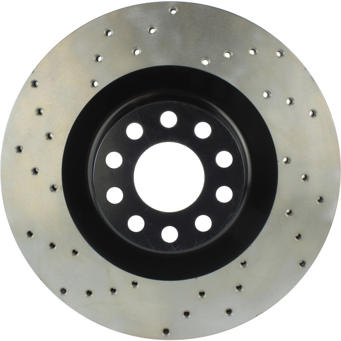 StopTech Sport Cryo Cross Drilled Brake Rotor; Rear Left