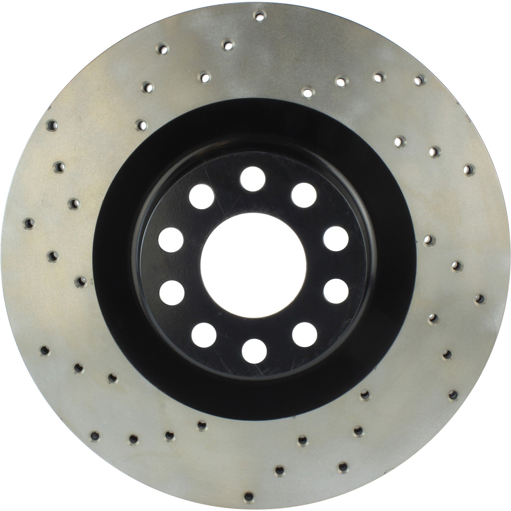 StopTech Sport Cryo Cross Drilled Brake Rotor; Rear Left