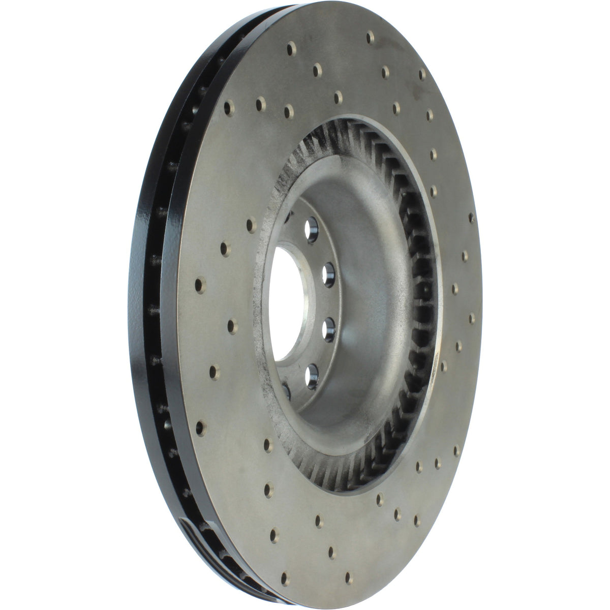 StopTech Sport Cryo Cross Drilled Brake Rotor; Rear Left